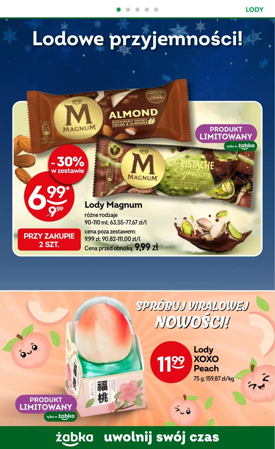 gazetka promocyjna Żabka Uwolnij swój czas! - Strona 60