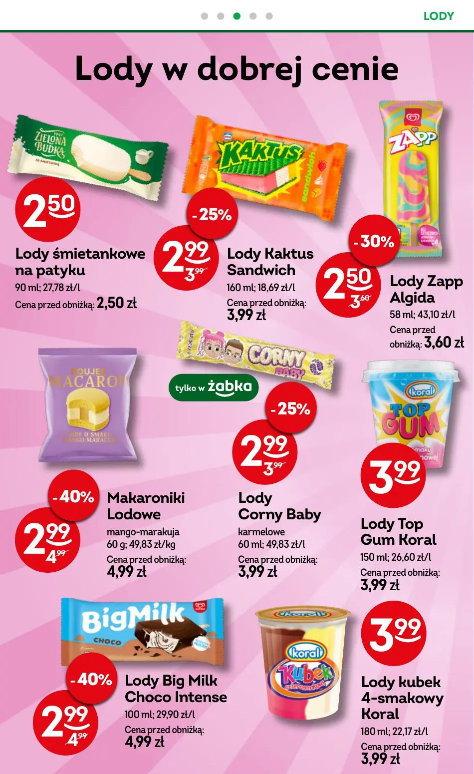 gazetka promocyjna Żabka Uwolnij swój czas! - Strona 62