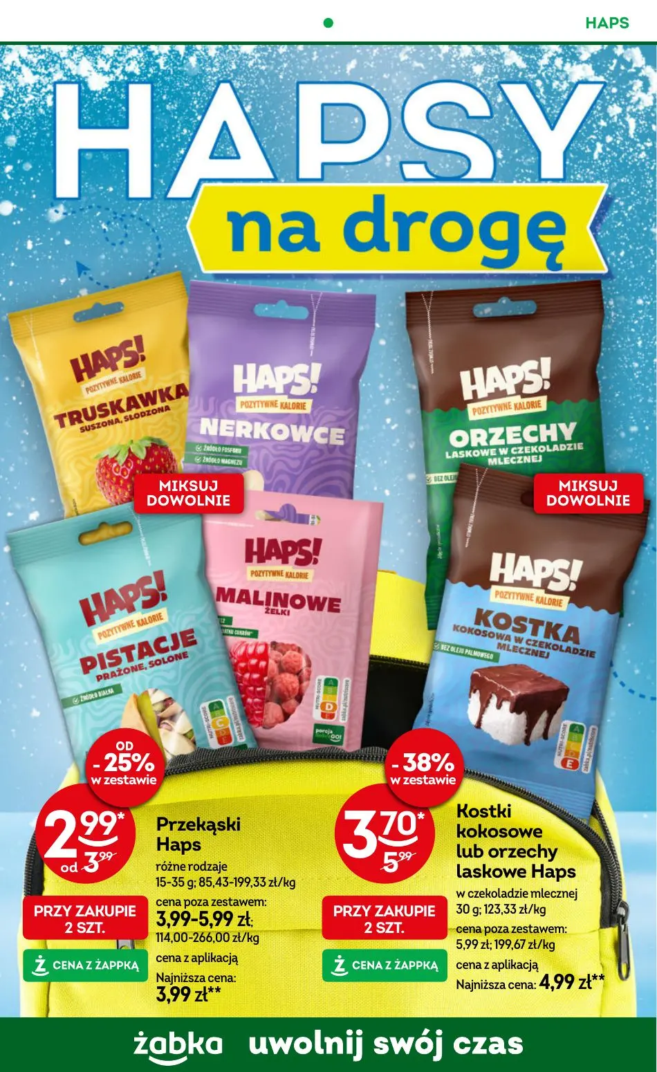 gazetka promocyjna Żabka Uwolnij swój czas! - Strona 65