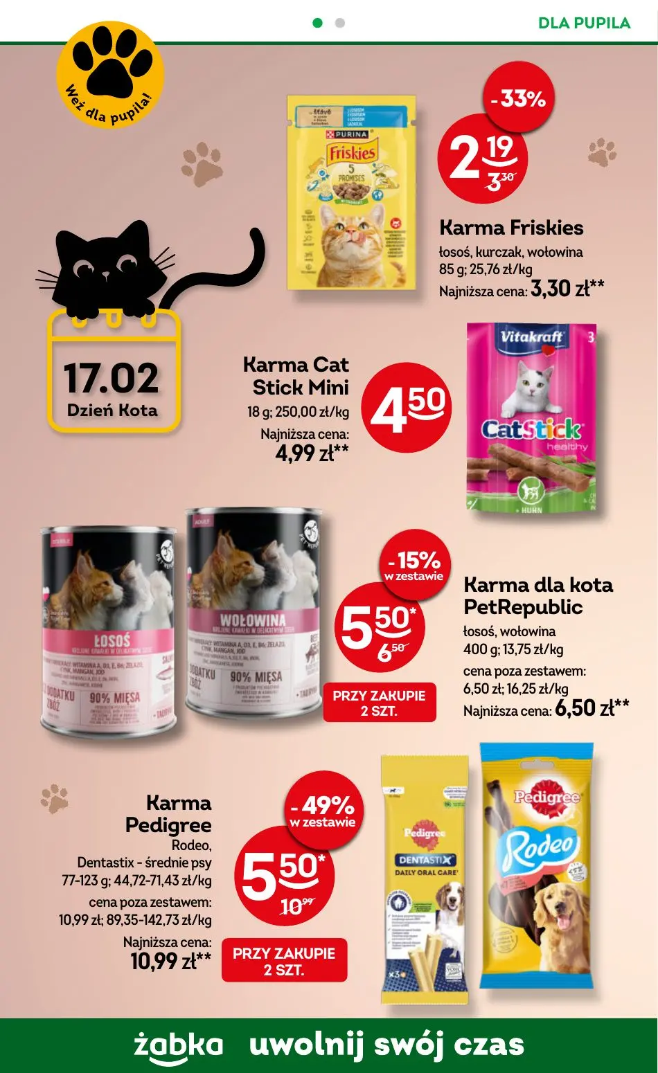 gazetka promocyjna Żabka Uwolnij swój czas! - Strona 68