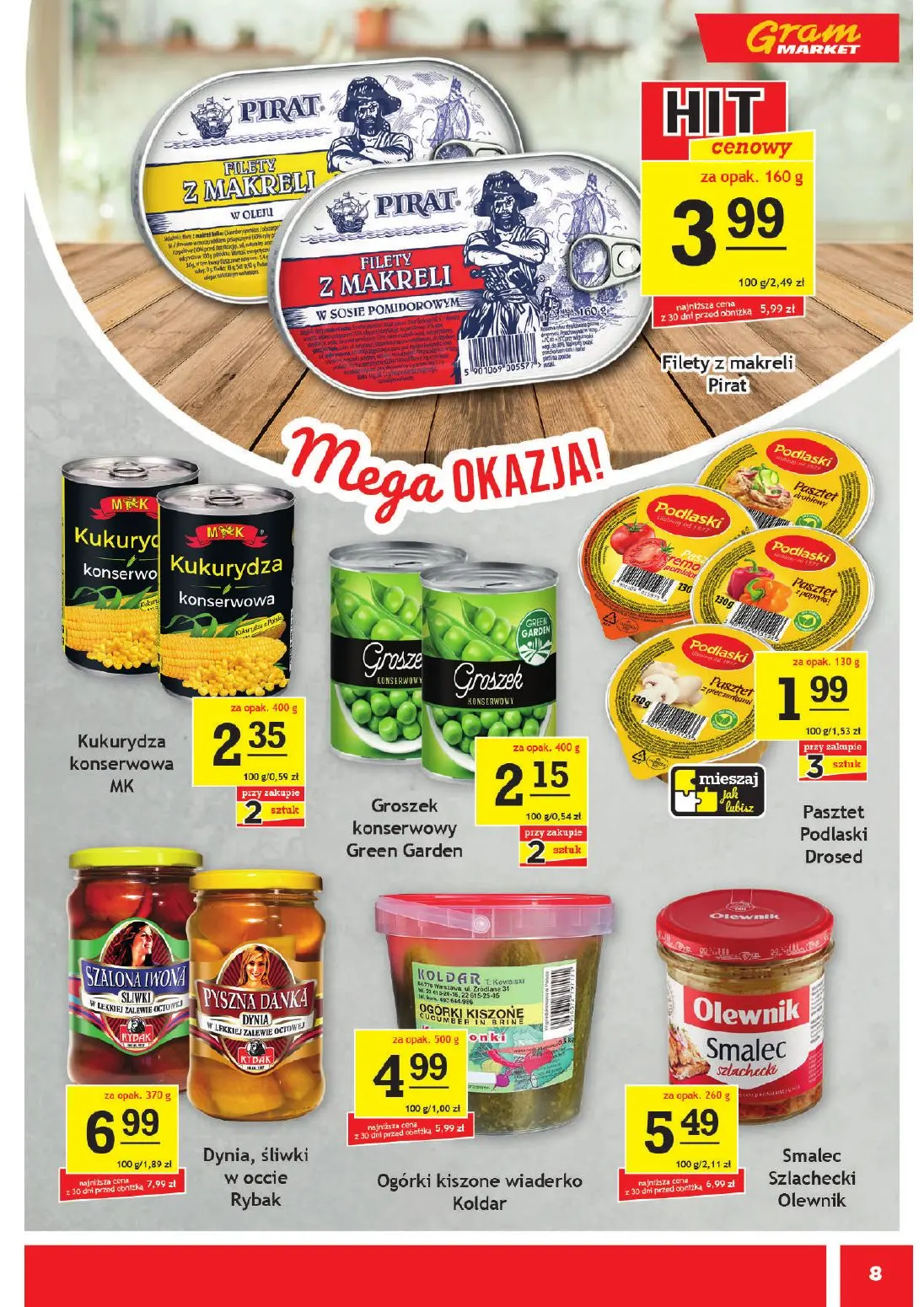 gazetka promocyjna Gram Market - Strona 8