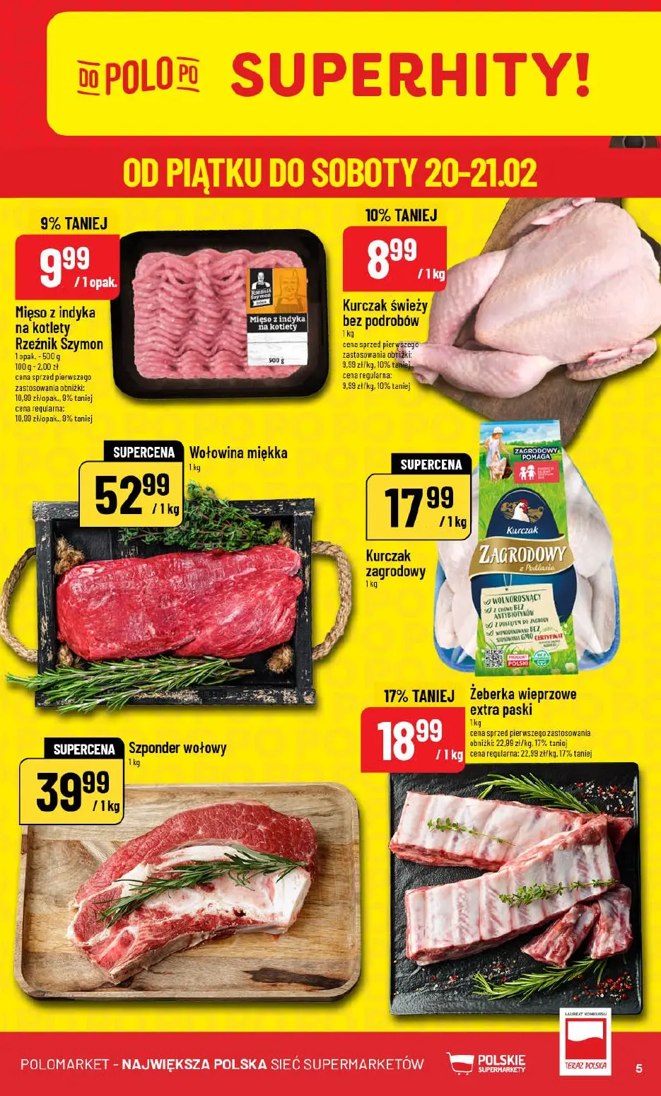 gazetka promocyjna POLOmarket Świeżość Bogactwo Lady - Strona 5