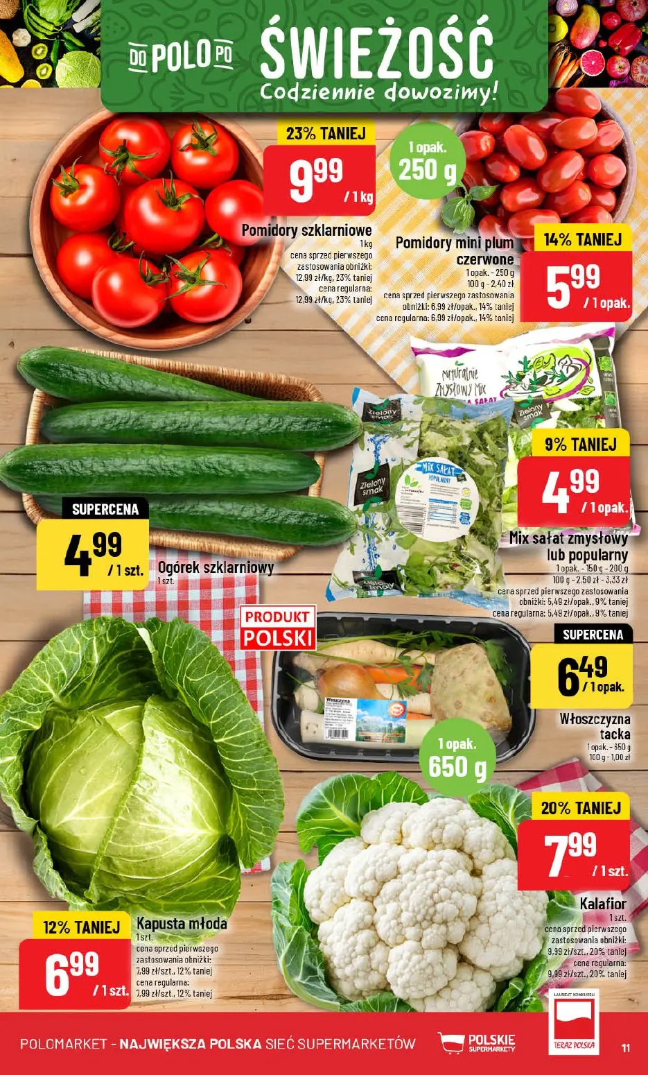 gazetka promocyjna POLOmarket Świeżość Bogactwo Lady - Strona 11