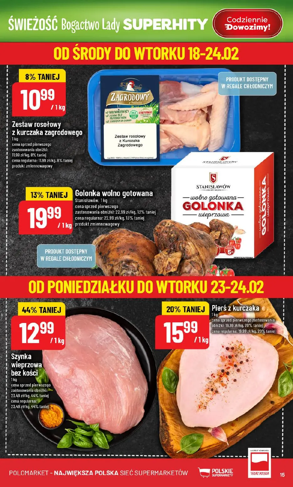 gazetka promocyjna POLOmarket Świeżość Bogactwo Lady - Strona 15