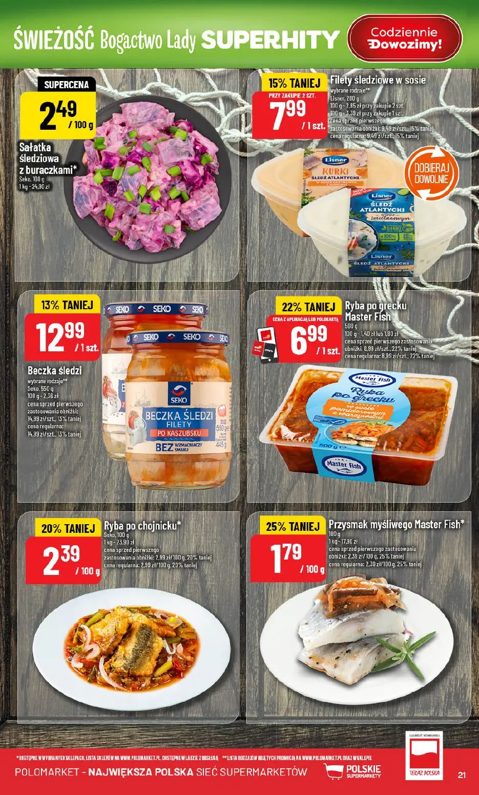gazetka promocyjna POLOmarket Świeżość Bogactwo Lady - Strona 21