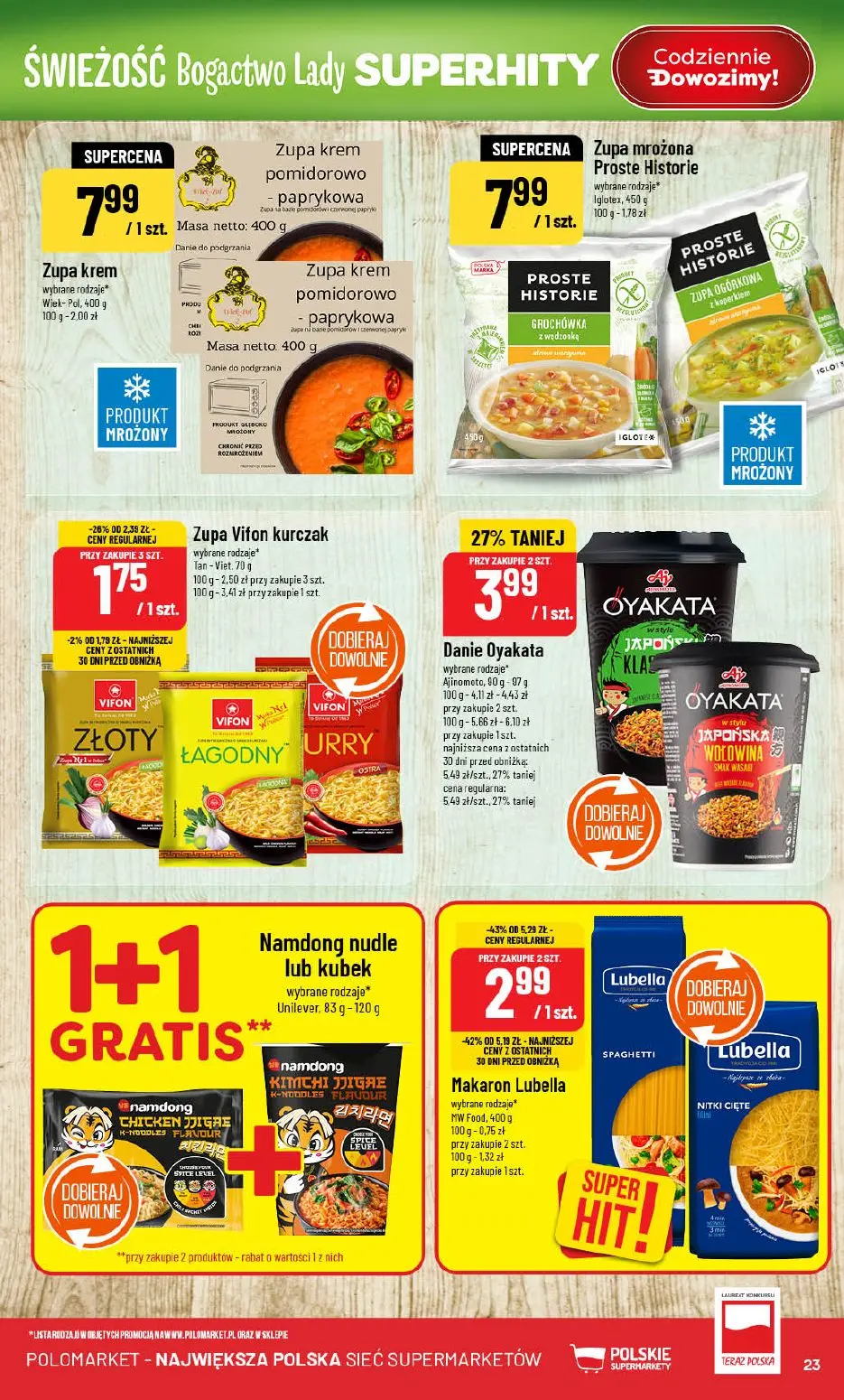gazetka promocyjna POLOmarket Świeżość Bogactwo Lady - Strona 23