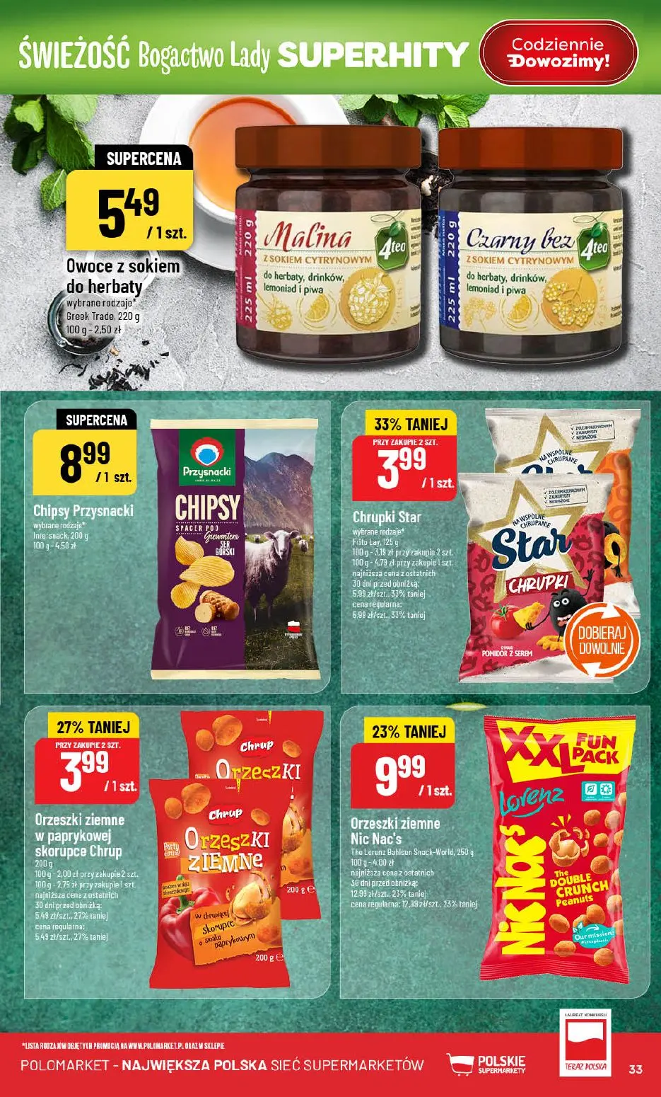 gazetka promocyjna POLOmarket Świeżość Bogactwo Lady - Strona 33