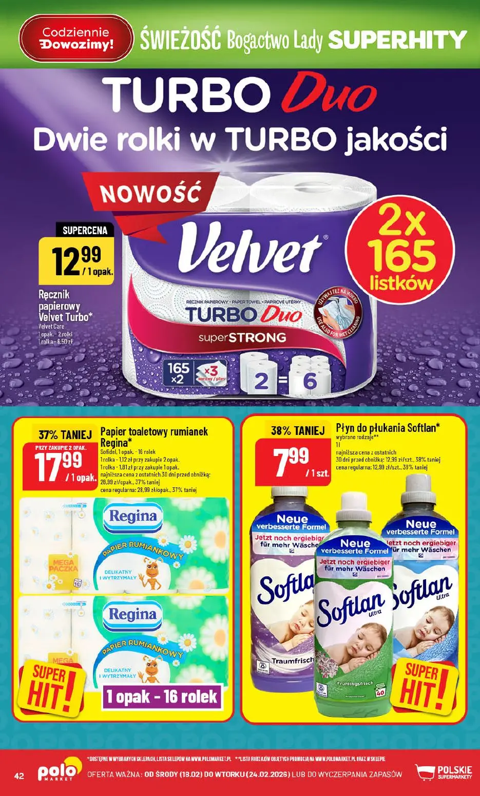 gazetka promocyjna POLOmarket Świeżość Bogactwo Lady - Strona 42