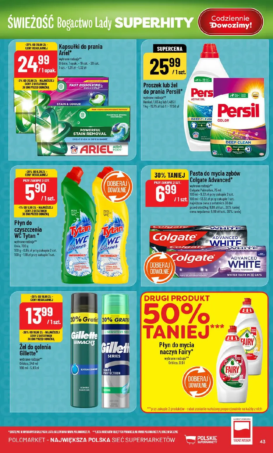 gazetka promocyjna POLOmarket Świeżość Bogactwo Lady - Strona 43