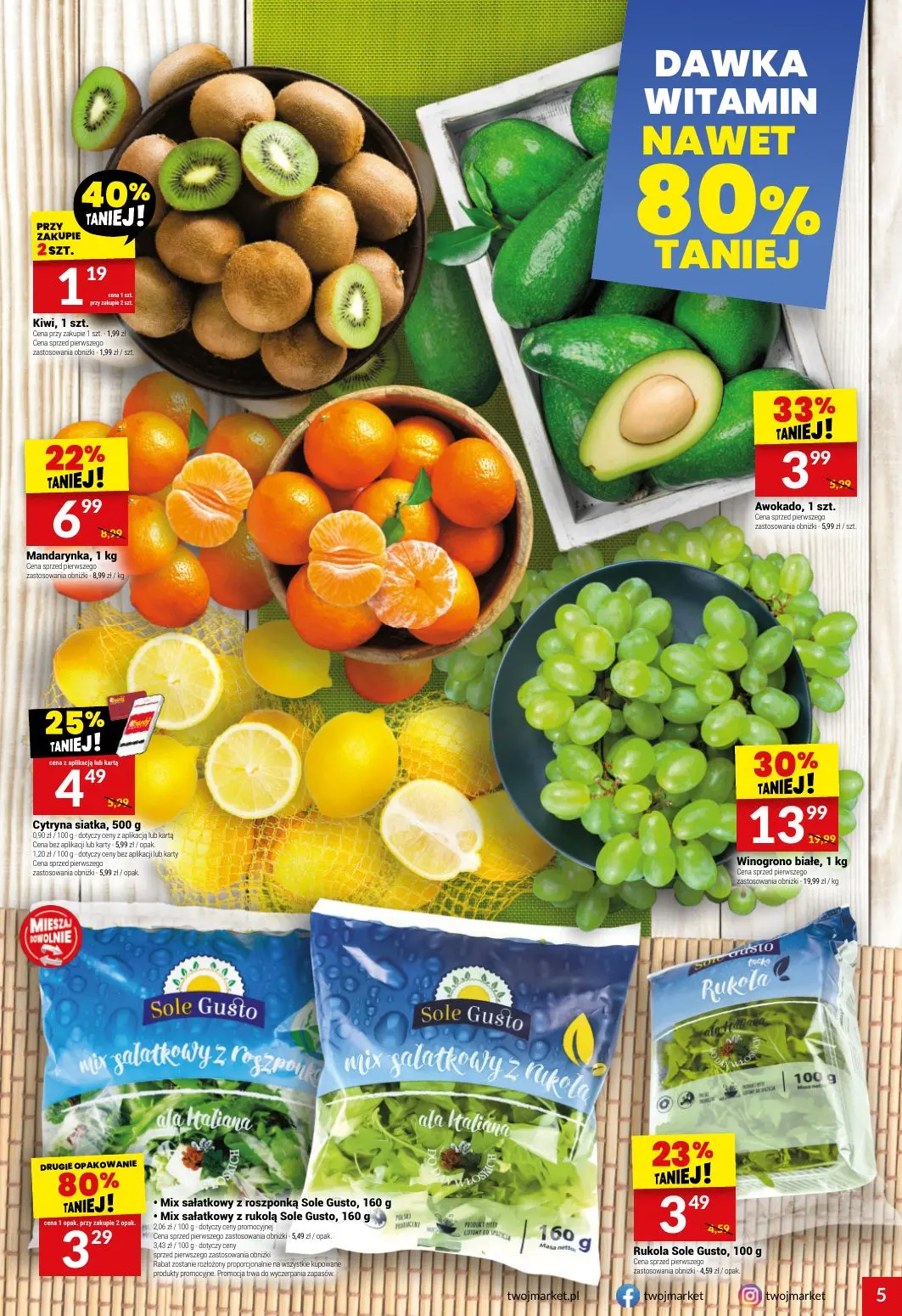 gazetka promocyjna Twój Market  - Strona 5