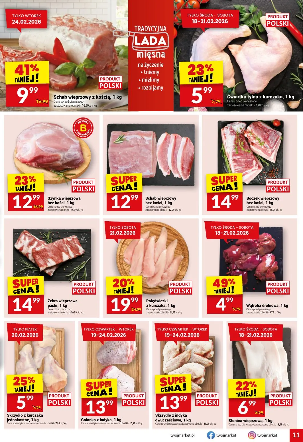 gazetka promocyjna Twój Market  - Strona 11