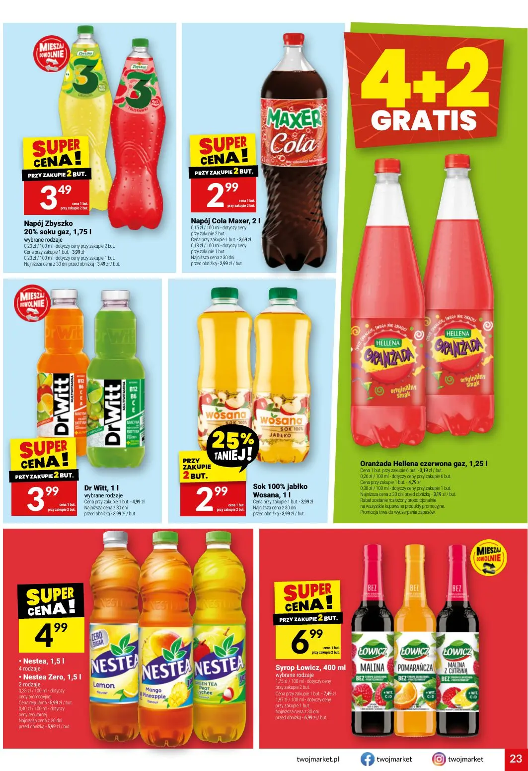 gazetka promocyjna Twój Market  - Strona 23
