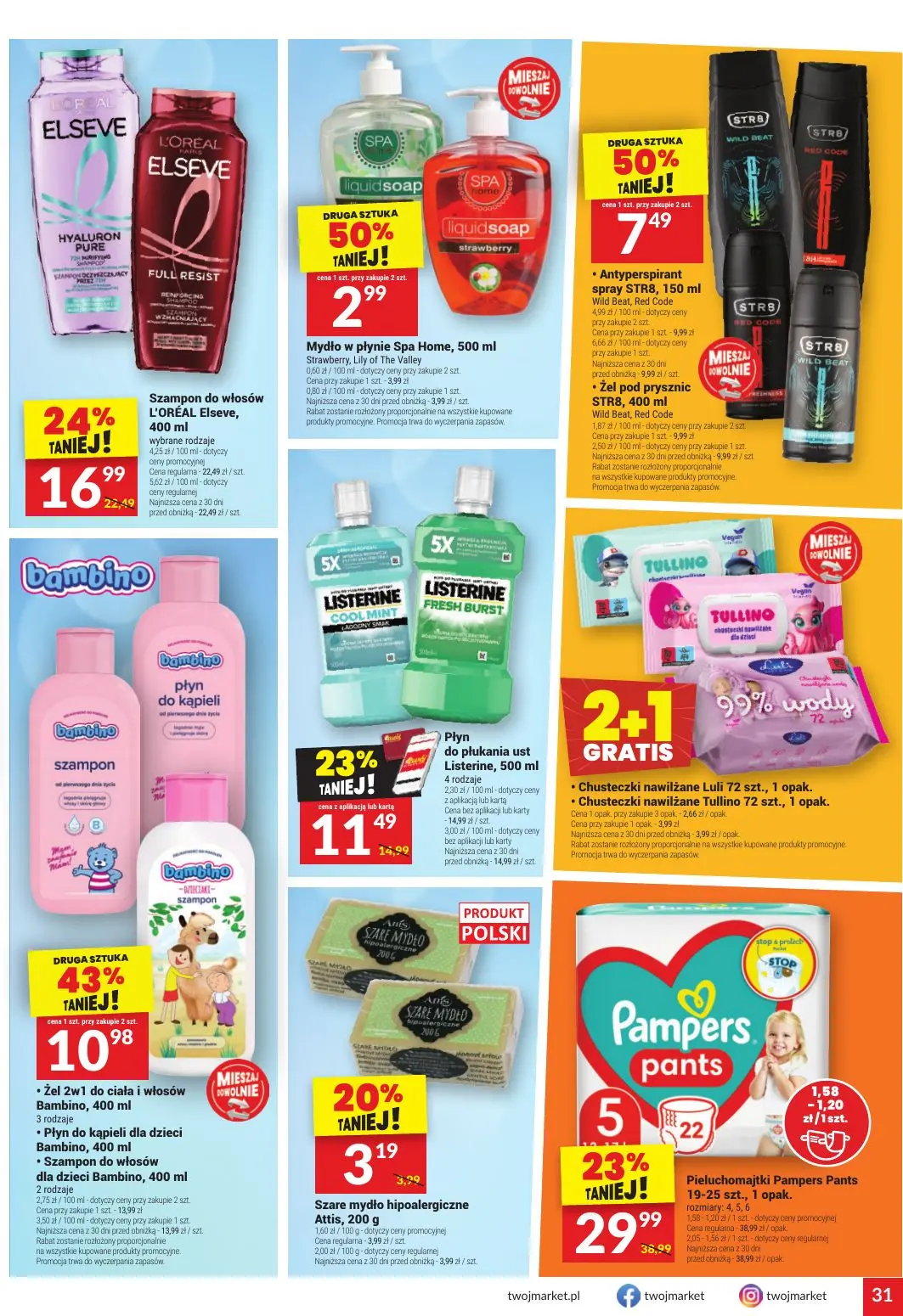 gazetka promocyjna Twój Market  - Strona 31