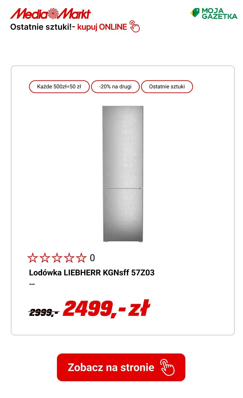 gazetka promocyjna Media Markt Ostatnie sztuki- zgarnij zanim znikną! - Strona 9