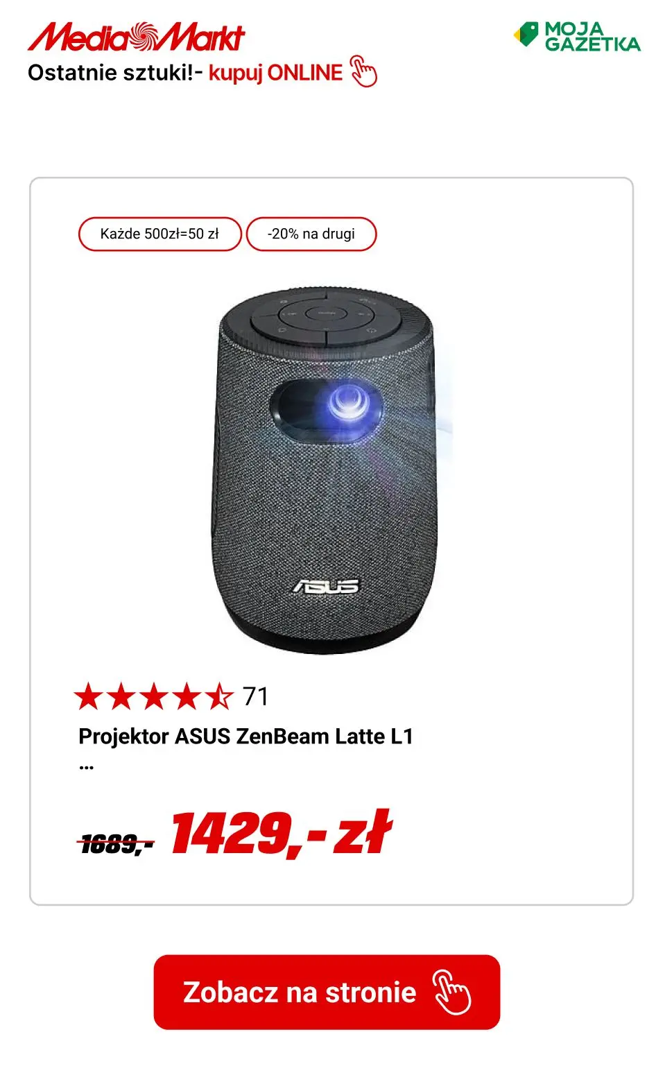 gazetka promocyjna Media Markt Ostatnie sztuki- zgarnij zanim znikną! - Strona 11