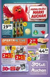 Gazetka promocyjna Auchan Supermarket, ważna od 2026-02-19 do 2026-02-25.