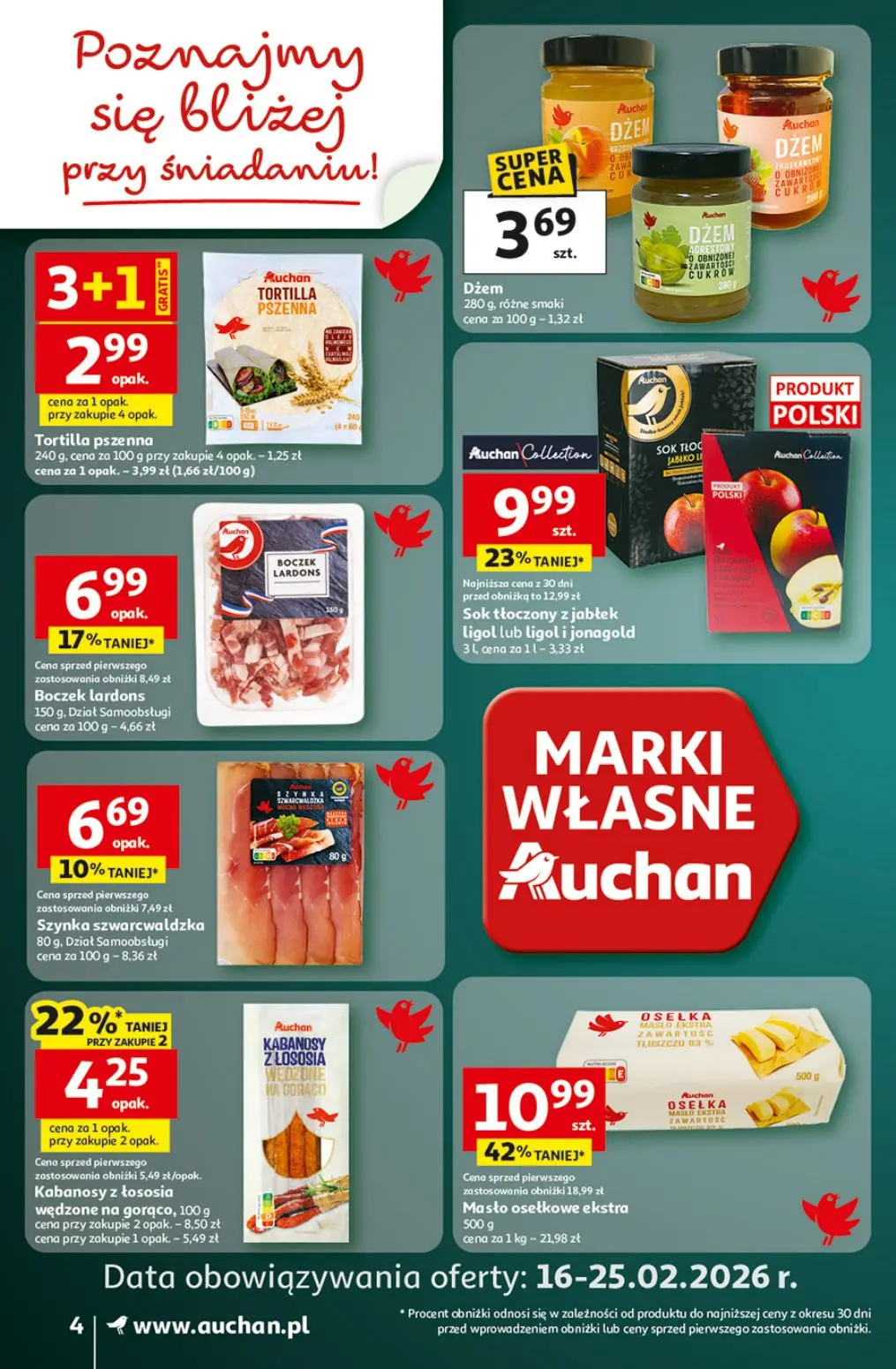 gazetka promocyjna Auchan Supermarket Poznaj bliżej marki Auchan - Strona 4