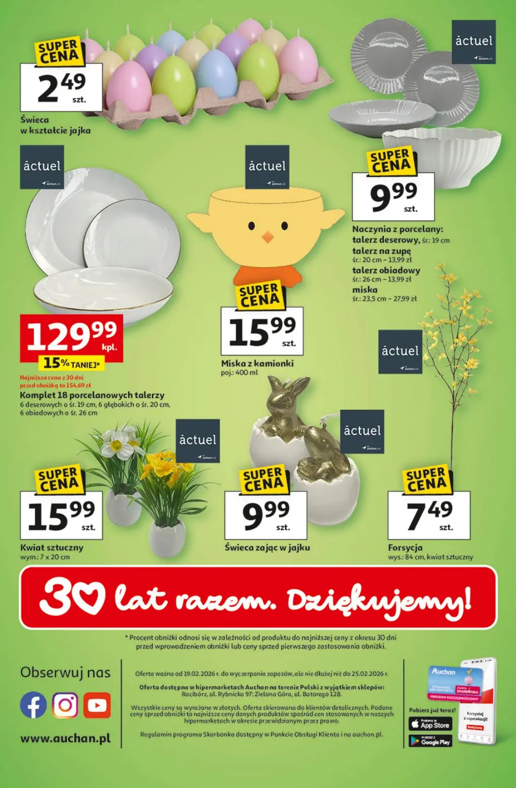 gazetka promocyjna Auchan Wyczuwam powiew wiosennych okazji! - Strona 2