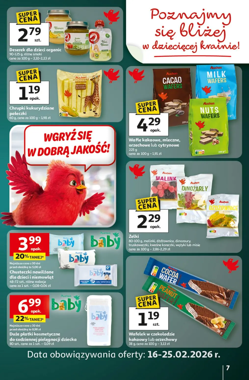 gazetka promocyjna Auchan Poznaj bliżej marki Auchan - Strona 7