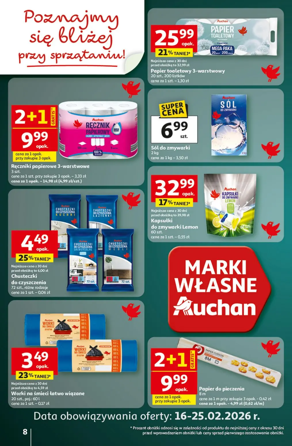 gazetka promocyjna Auchan Poznaj bliżej marki Auchan - Strona 8