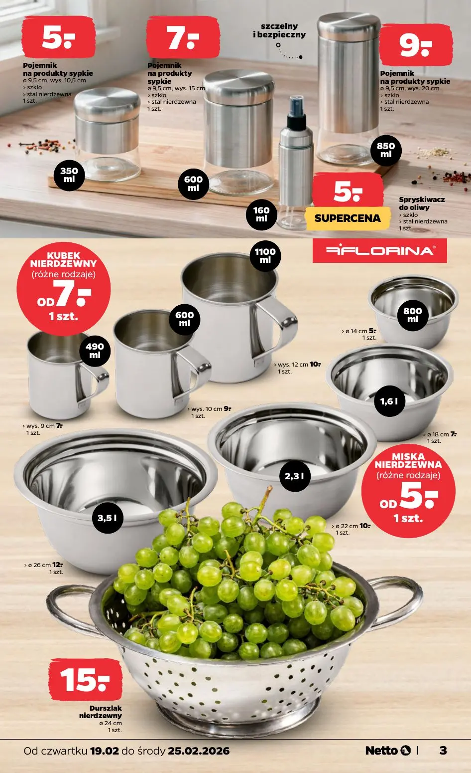 gazetka promocyjna NETTO Kuchenne niezbędniki - Strona 3