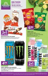 Gazetka promocyjna Stokrotka Express, ważna od 2026-02-19 do 2026-02-25.