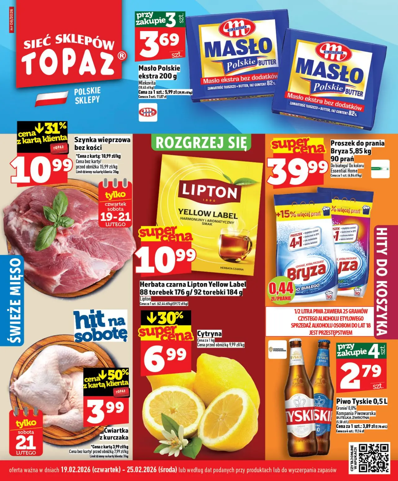 gazetka promocyjna Topaz Warszawa - Strona 1