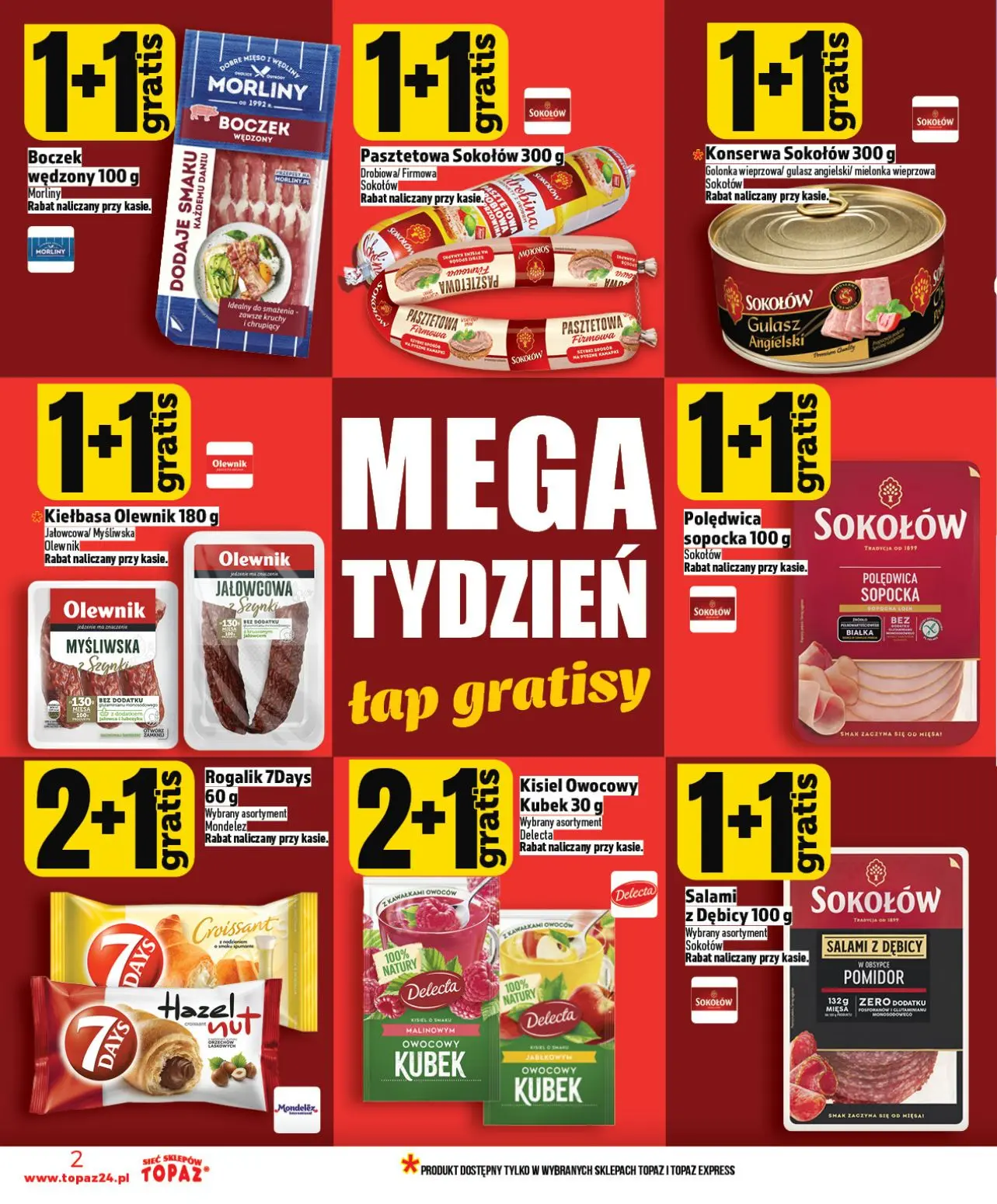 gazetka promocyjna Topaz Warszawa - Strona 2