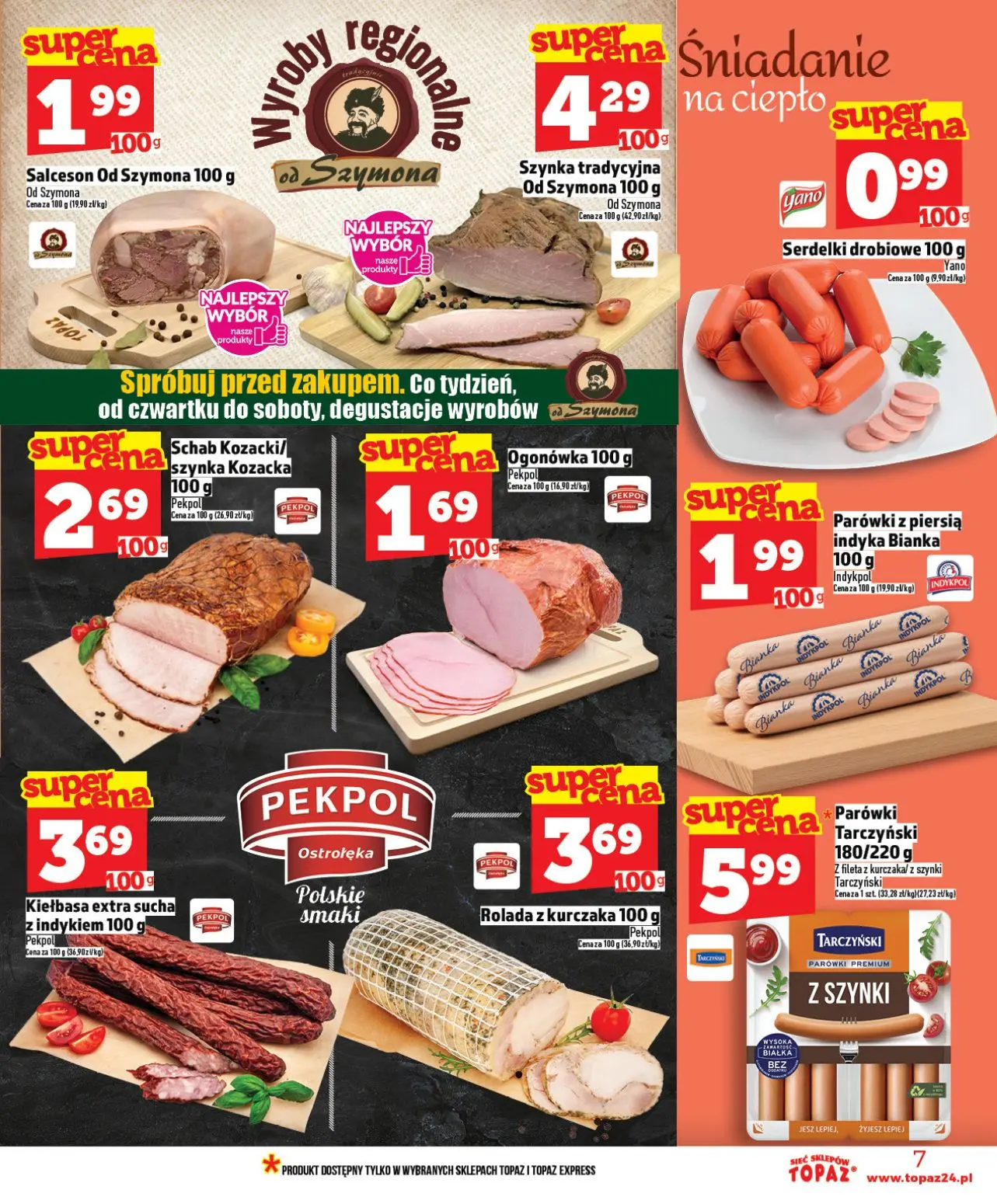 gazetka promocyjna Topaz Warszawa - Strona 7