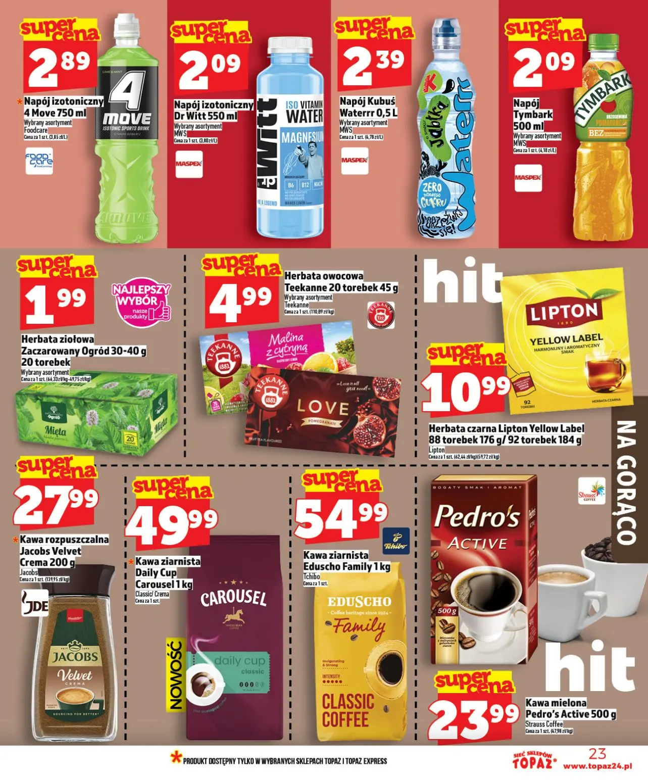 gazetka promocyjna Topaz Warszawa - Strona 23