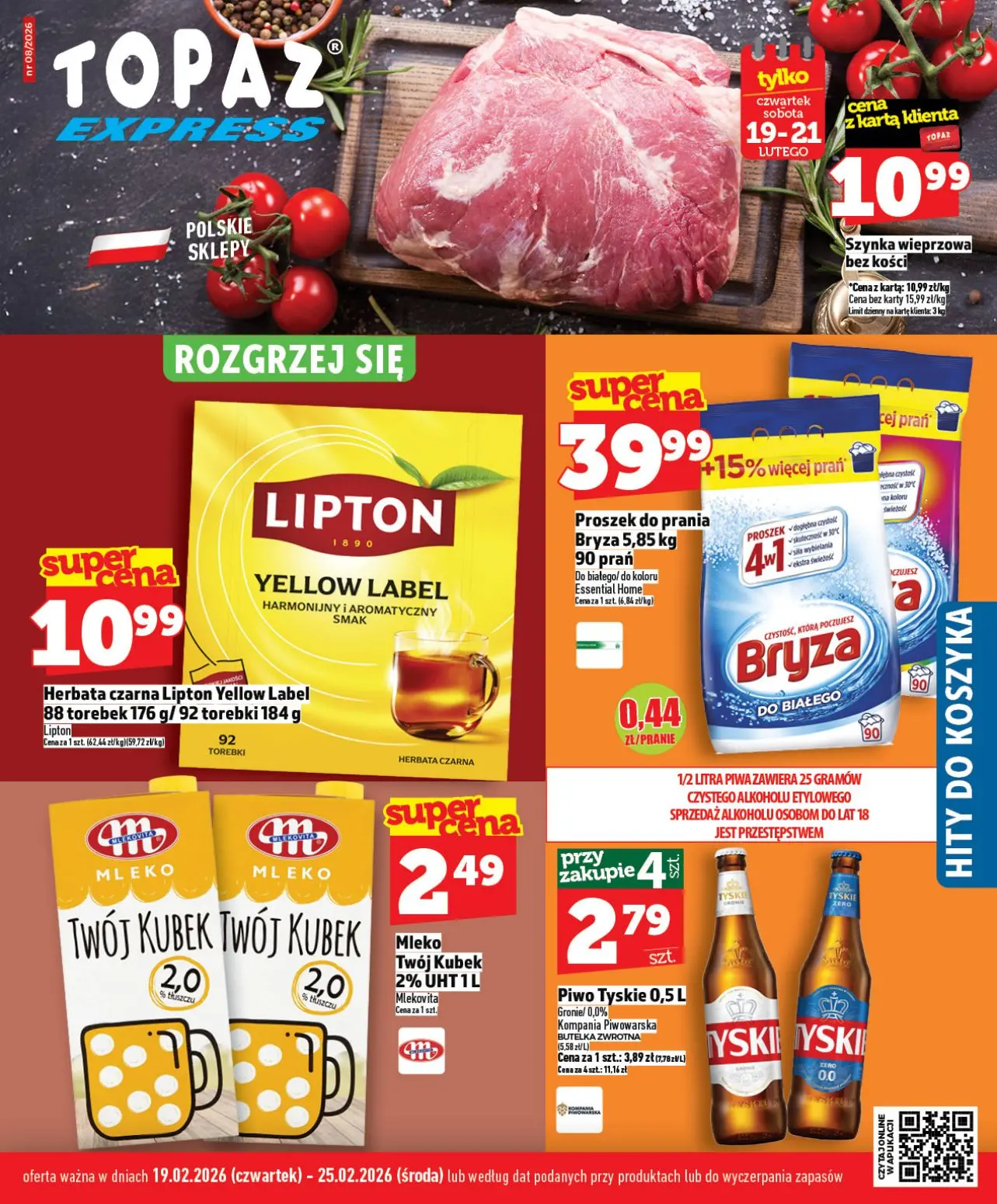 gazetka promocyjna Topaz Express - Strona 1