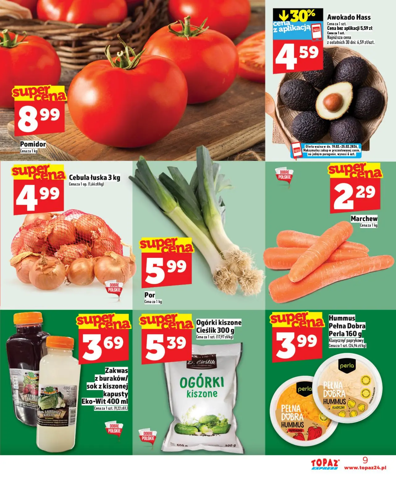 gazetka promocyjna Topaz Express - Strona 9