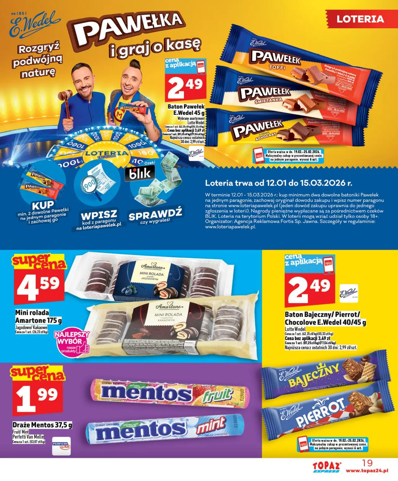 gazetka promocyjna Topaz Express - Strona 19