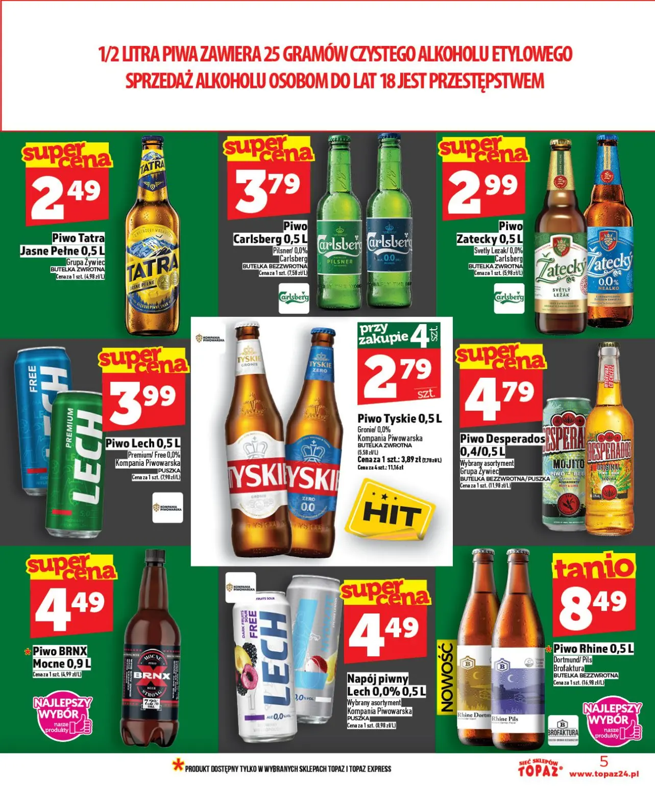 gazetka promocyjna Topaz Ceny małe - Strona 5
