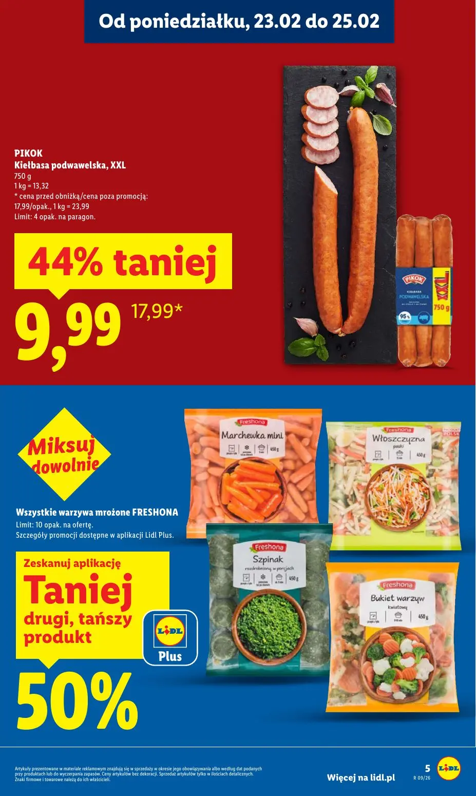 gazetka promocyjna LIDL Od poniedziałku  - Strona 5