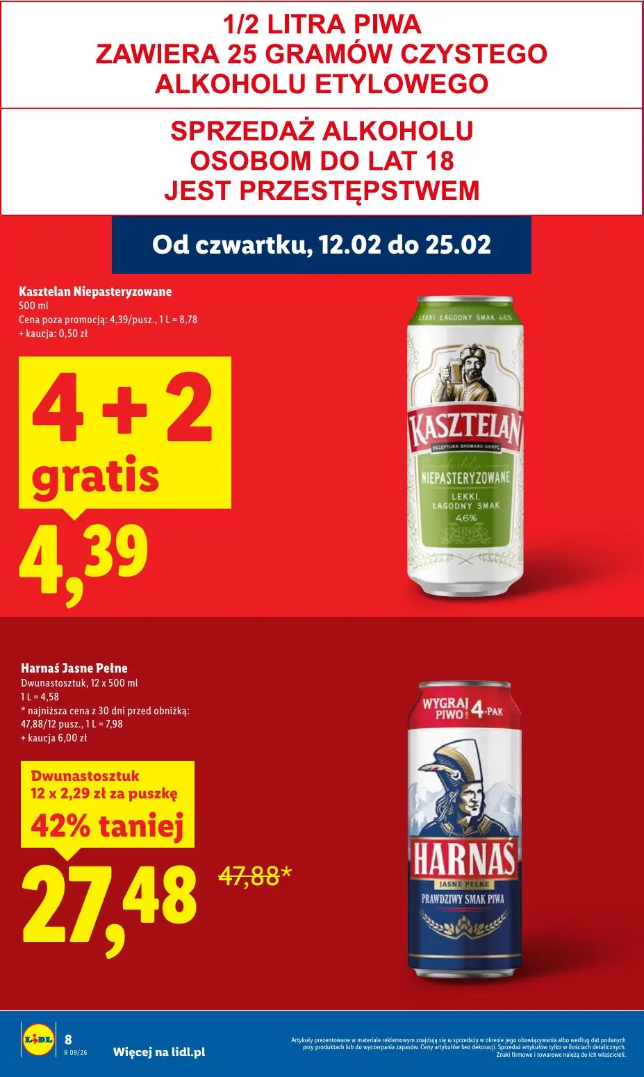 gazetka promocyjna LIDL Od poniedziałku  - Strona 8