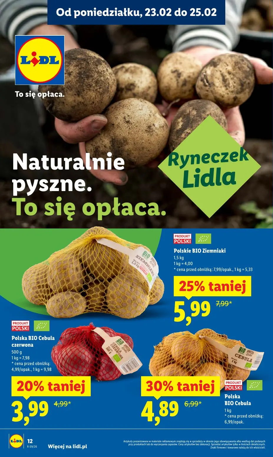 gazetka promocyjna LIDL Od poniedziałku  - Strona 12