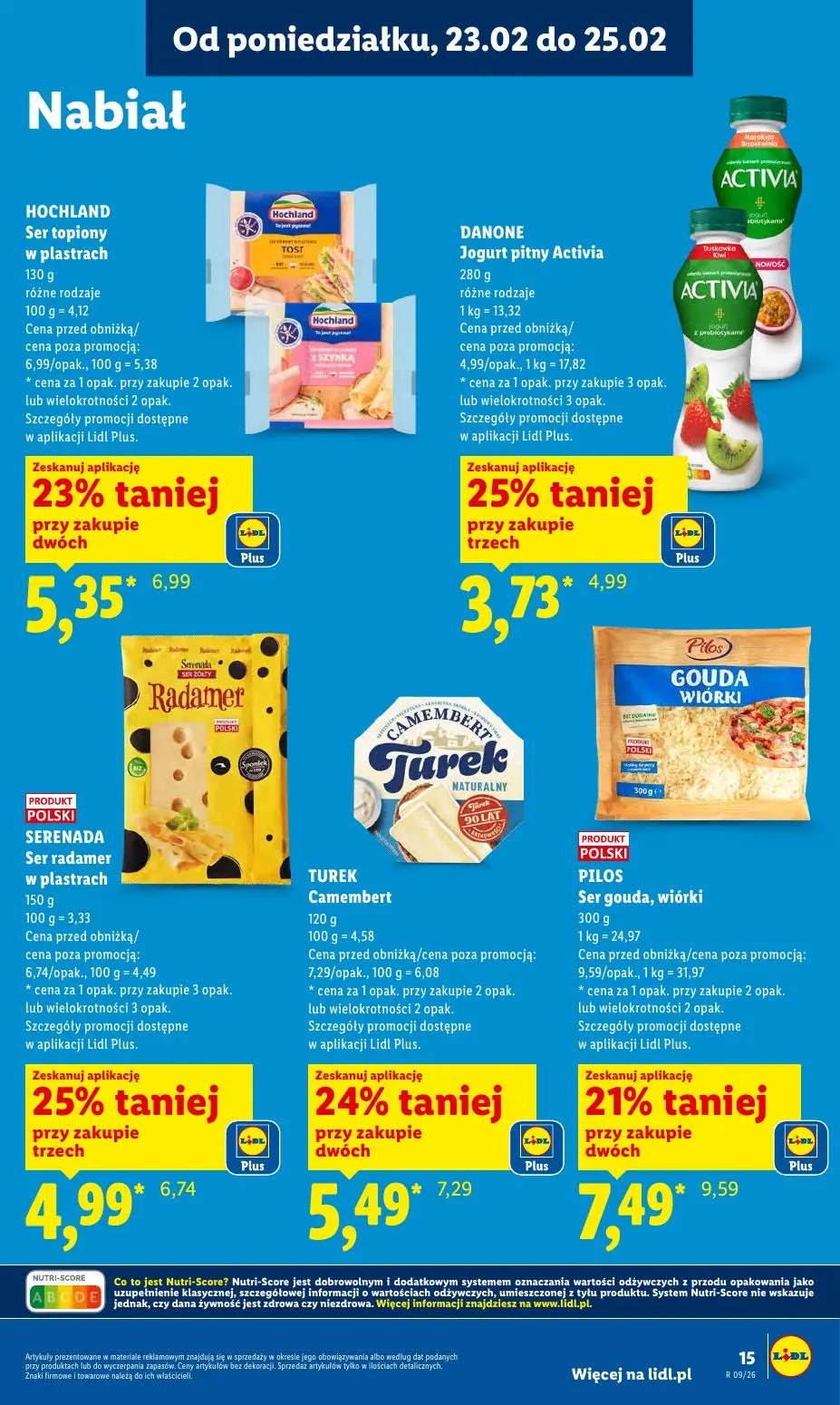 gazetka promocyjna LIDL Od poniedziałku  - Strona 15