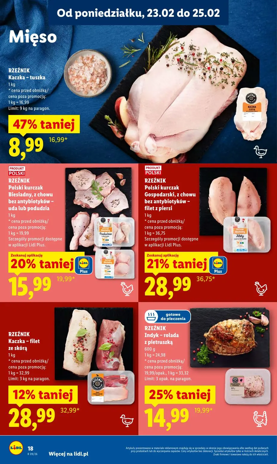 gazetka promocyjna LIDL Od poniedziałku  - Strona 18