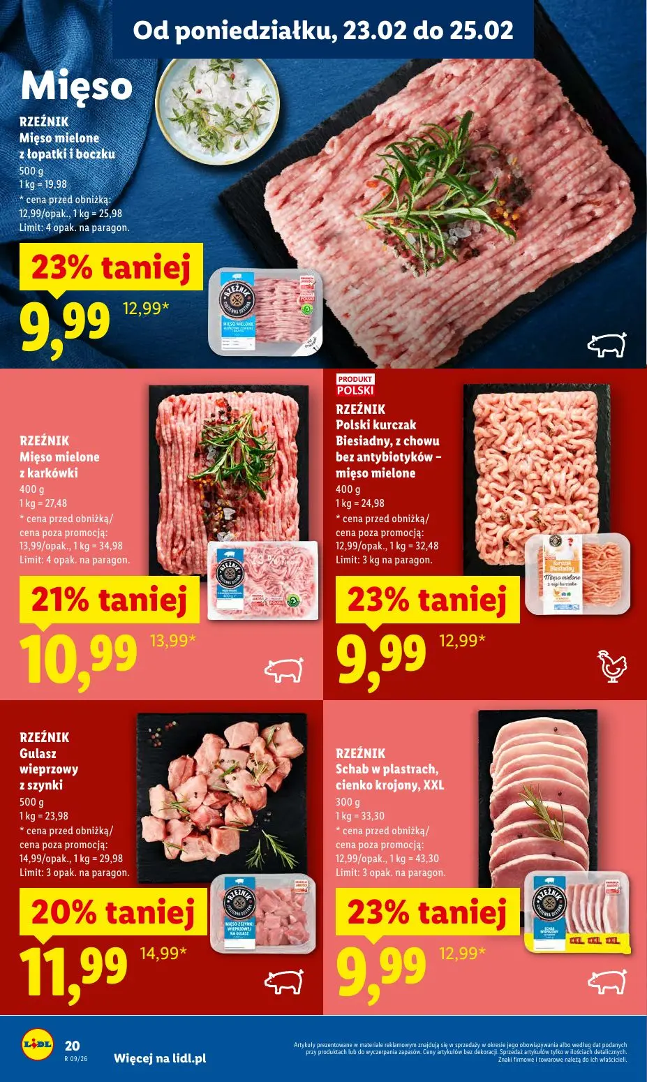 gazetka promocyjna LIDL Od poniedziałku  - Strona 20