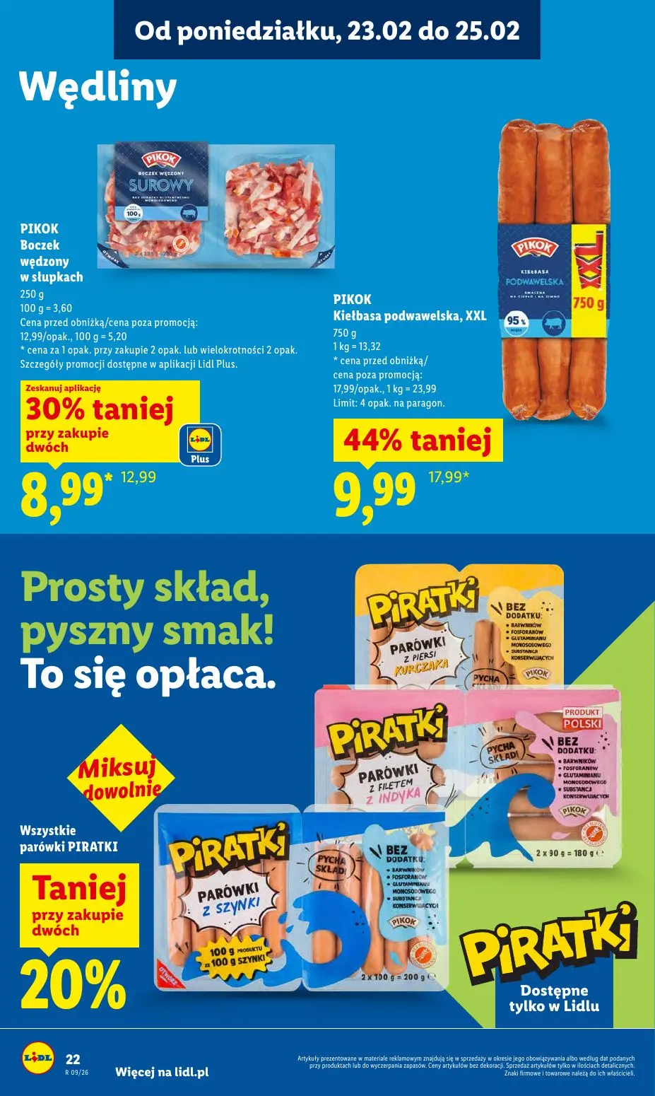 gazetka promocyjna LIDL Od poniedziałku  - Strona 22