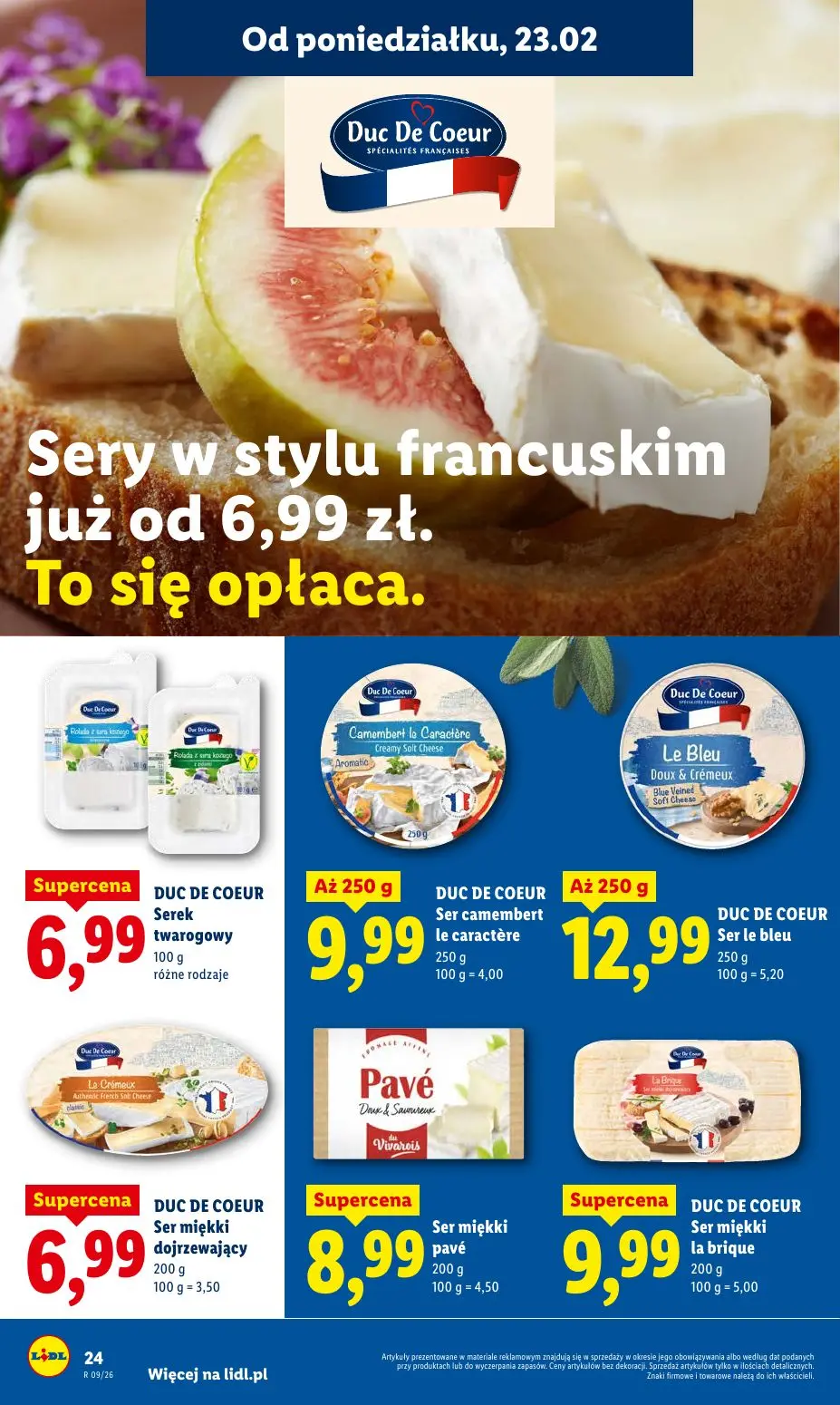 gazetka promocyjna LIDL Od poniedziałku  - Strona 24