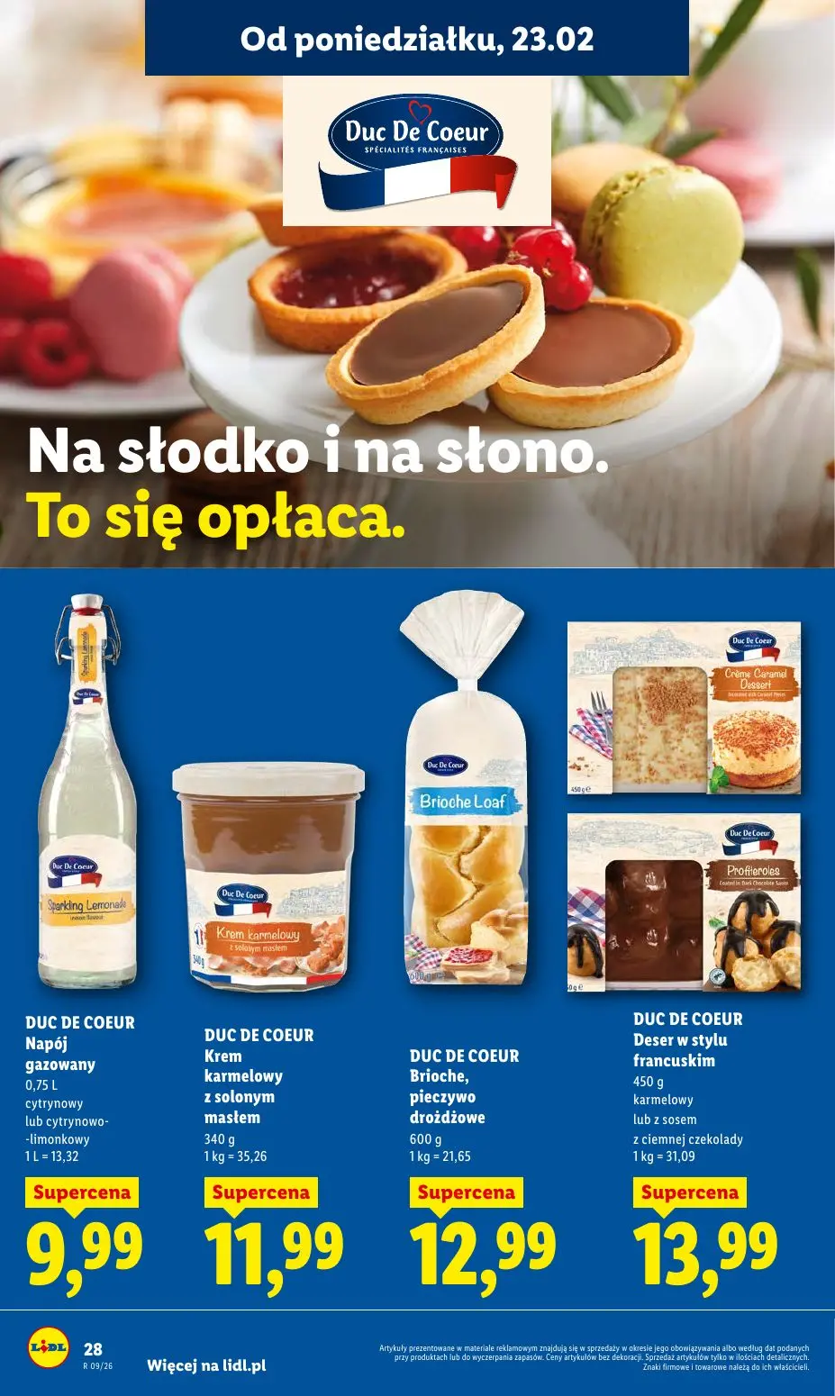 gazetka promocyjna LIDL Od poniedziałku  - Strona 28