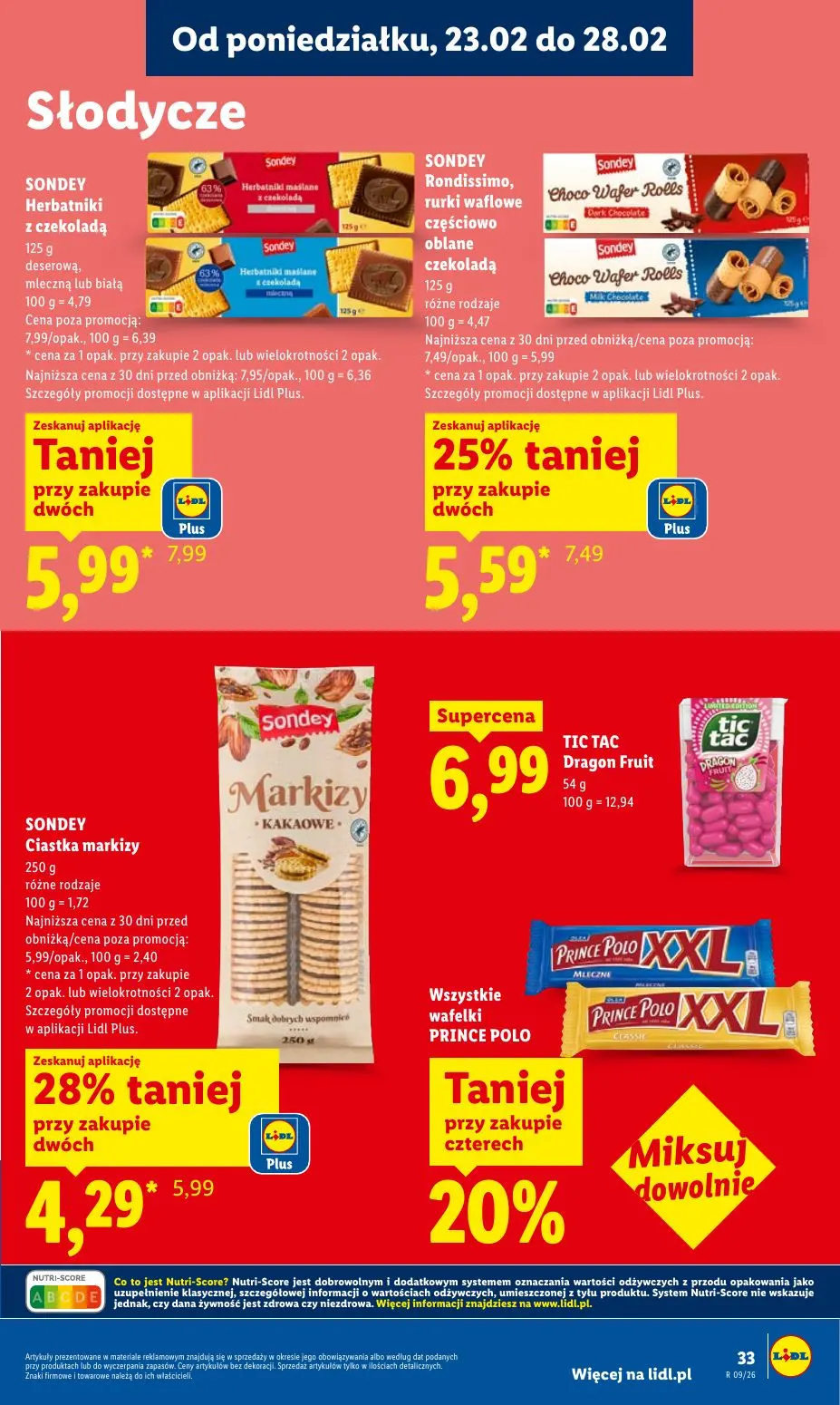 gazetka promocyjna LIDL Od poniedziałku  - Strona 33