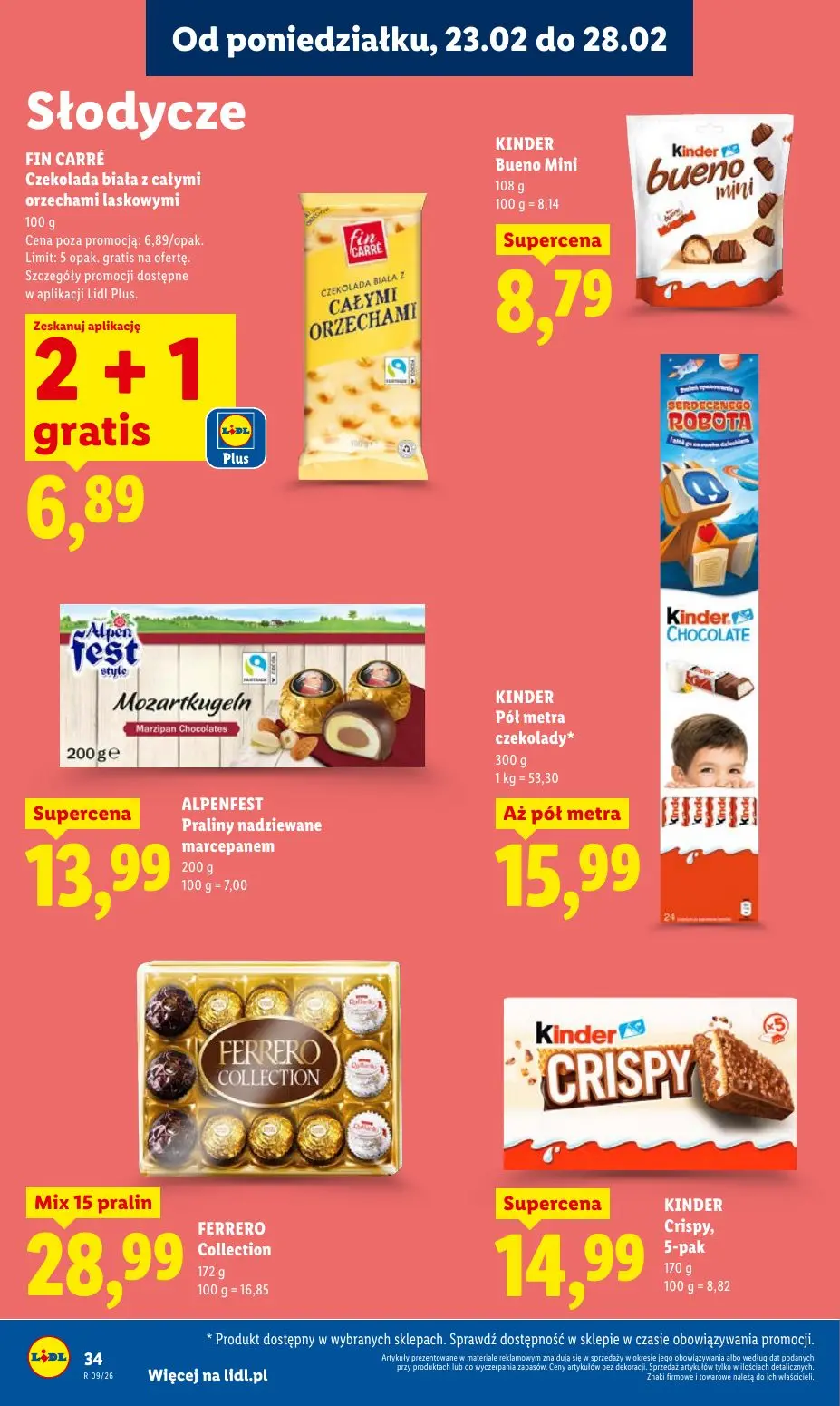 gazetka promocyjna LIDL Od poniedziałku  - Strona 34