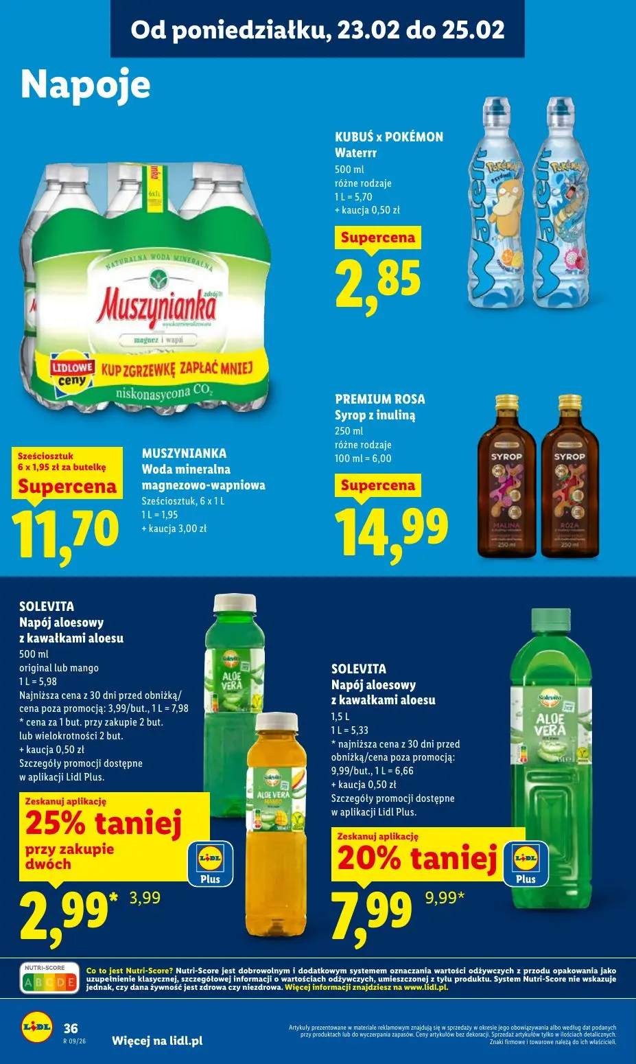 gazetka promocyjna LIDL Od poniedziałku  - Strona 36