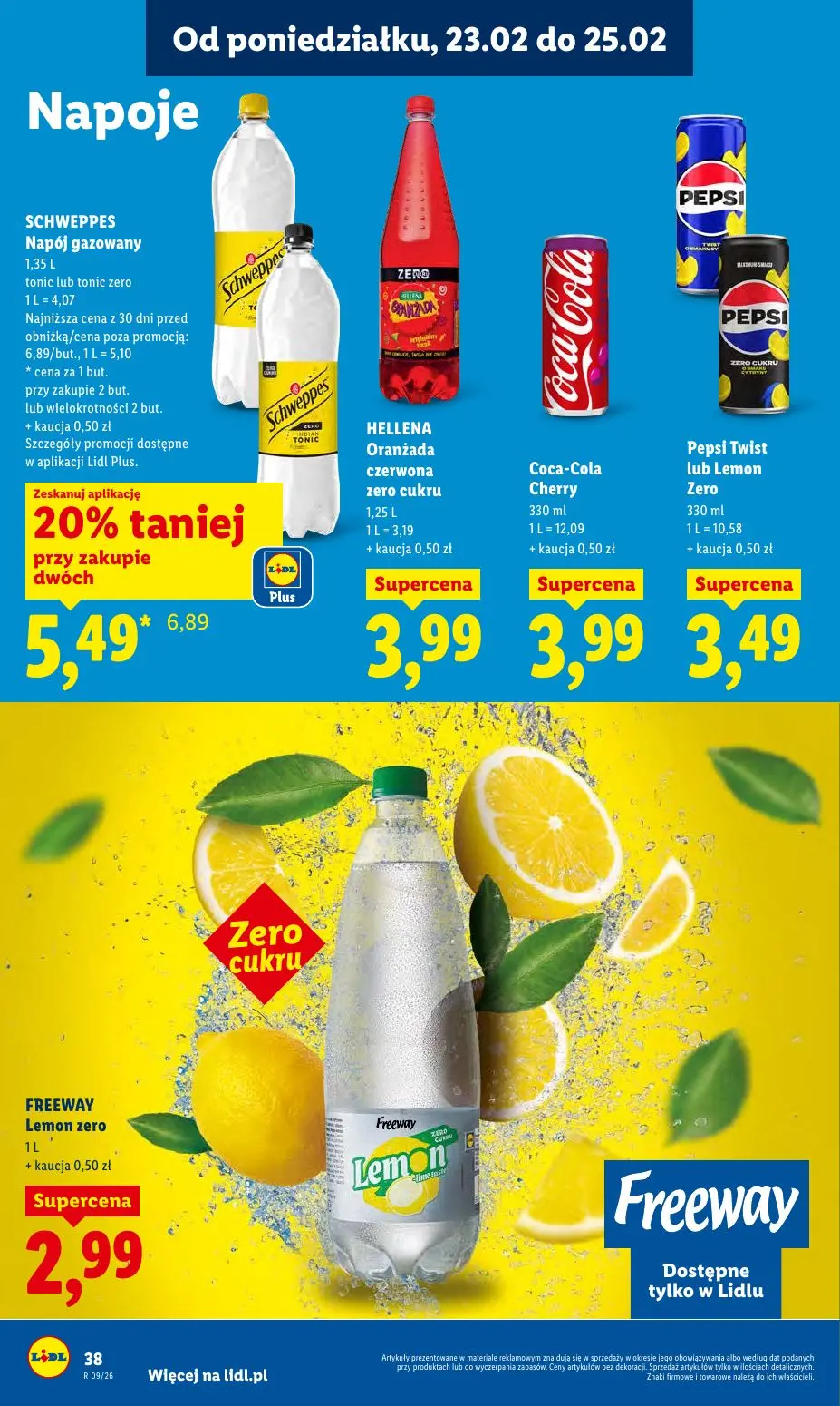 gazetka promocyjna LIDL Od poniedziałku  - Strona 38