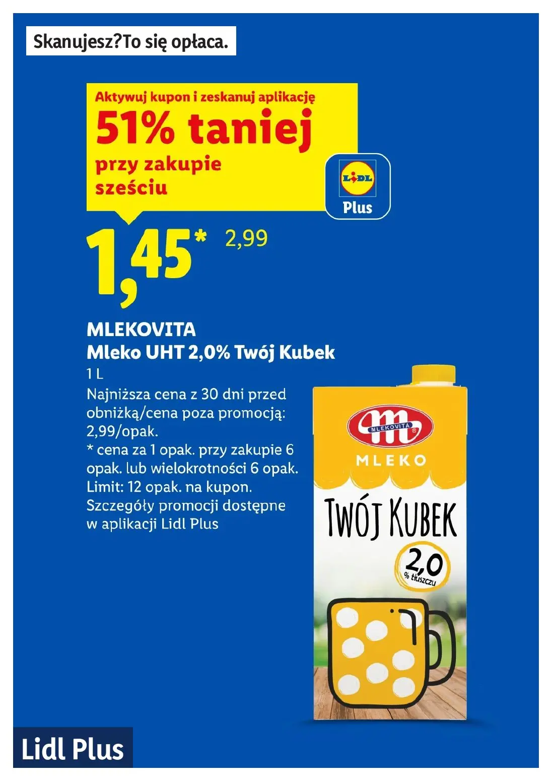 gazetka promocyjna LIDL Lidl plus. Skanujesz - To się opłaca - Strona 7