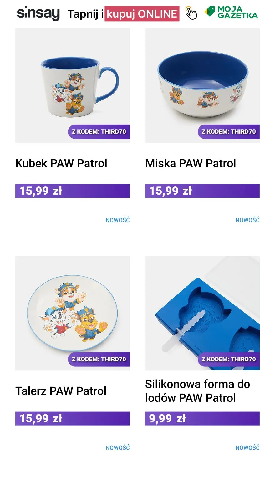 gazetka promocyjna Sinsay Trzeci produkt taniej! - Strona 6