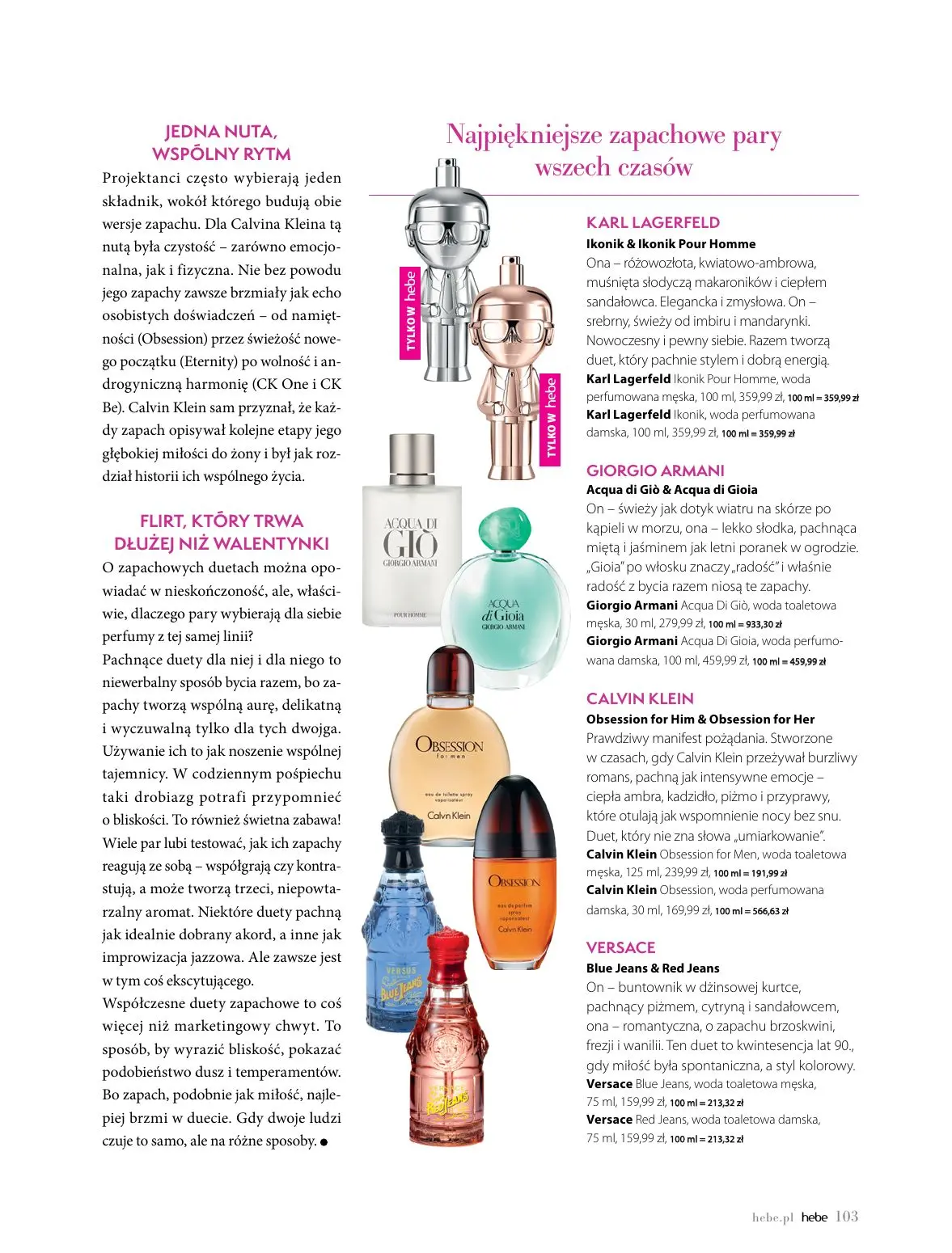 gazetka promocyjna hebe Zimowa podróż - Strona 103